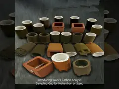 Carbon Analysis Sampling Cup For Molten Iron Or Steel