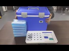 Durable Medical Cooler Box With Temperature Display For Vaccines And Medications
