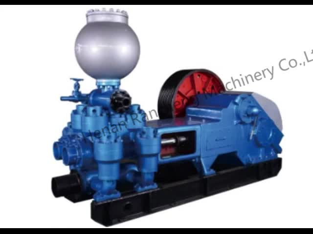 185KW パワー 7MPa 最大圧 掘削泥ポンプ 1000m 深水井プロジェクト 7200kg