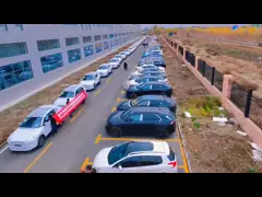 Delivery of Hundreds of Cars