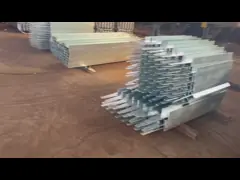 G300 And G350 Series Galvanised Sleeper Posts With Welded Connection Type