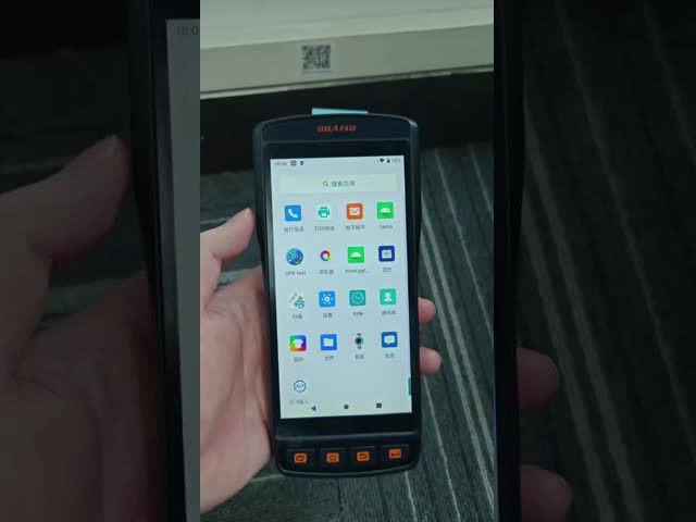 JZIOT SDK 搭載 ワイヤレス 携帯レーザー 1D 2D 手持ち Android NFC バーコード PDA スキャナー プリンタ
