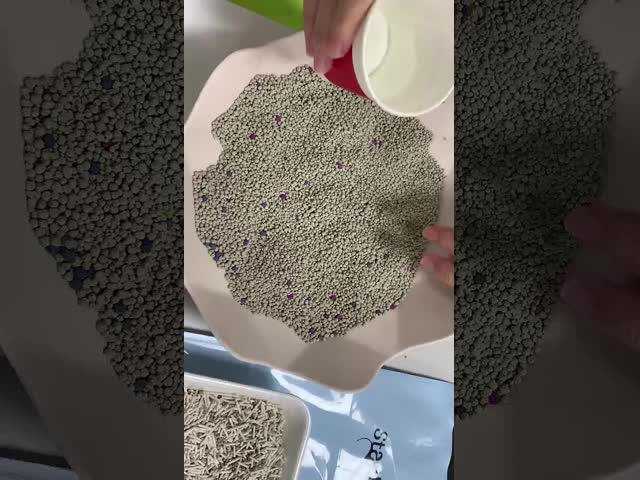 小粒子のベントナイト 猫のゴミ 超吸収性 急速な凝集