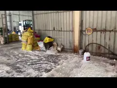 Kurutma içermeyen karışık gübre çift rulo ekstrüzyon granülasyon üretim hattı