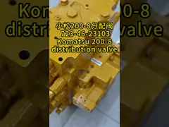 Durable Komatsu Control Valve PC200-8 723-46-23101 723-46-23103