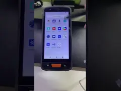 Scanner de codes à barres 1D/2D Pda Android 11 OS NFC RFID Reader V9000S Portable