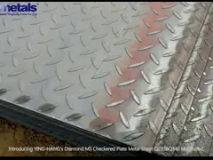 Diamond MS Chequered Plate Metal Sheet Q235B Q345 Hot Rolled