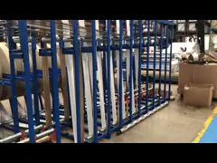 Symmetrische en asymmetrische L-randbeschermer Grootte 30-110 mm Papierrandbeschermingsmachine met max. 70m/min.