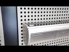 2024Theodoor 5G Silver Series Door Air Screen Curtain ad aria calda con elementi di riscaldamento PTC