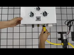0.02-0.8Mpa 6L گاز گیزر LP گاز دوش کمپینگ سیستم آبگرمکن فوری