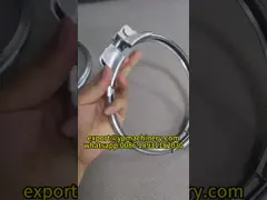 Ağır Güçlü 2.0mm Galvanizli Boru Klipleri Havalandırma Serbest Çabuk Kanal Metal Klipler