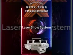2025 Hot Selling High Quality Professional 4W RGB Animation Commerical Usage Laser Stage Lights For Disco Club Party Wedding
