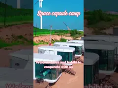 Space Aluminum Tourist Homestay Space Capsule House Mobile Apple Barn Hotel Camping Smart Office View