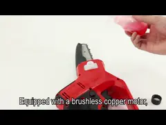 6Inch Garden Pruning Cutter Power Battery Tools Cordless Pruner Mini Chain Saws 21V