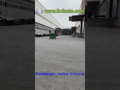 Bajaj Taxi Motor Tricycle 3-Wheel Gasoline Passenger Trike 150CC Motorcycle