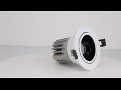 Dimmable LED Downlight 6W 9W Triac Aluminum with 120° Beam Angle