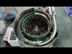 Tùy chỉnh Vibratory Bowl Feeder Lớp phủ PU 304 Kim loại tròn Nhẫn Vibrating Feeding