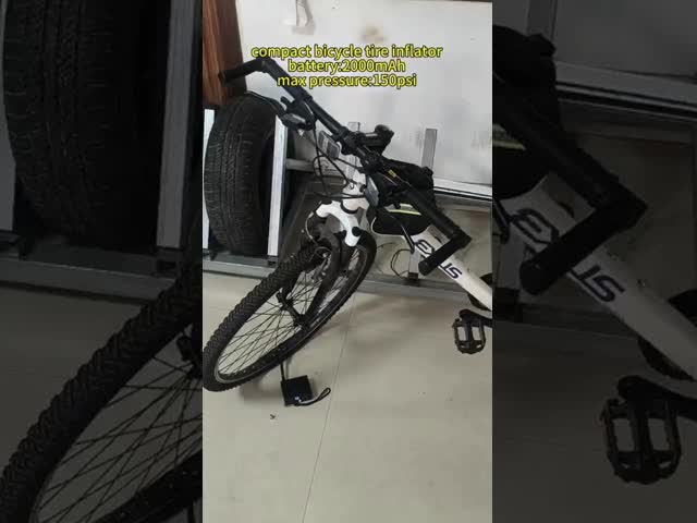 Electric Portable Electric Digital Display Bicycle Tire Inflator Air Pump