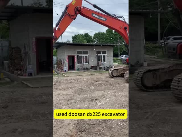 ドーサン DX225LC 掘削機 状態良好 4522 作業時間 オリジナル液圧バルブ