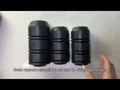 Steel Core Wire RTL TA Series Wing Hammerless Rubber Swab Cup For Oil Pipe