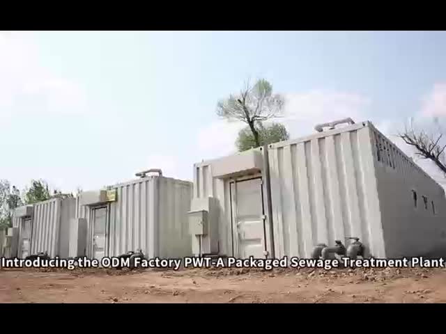 Buried Integrated Water Treatment Equipment Chemical Plant Domestic Buried Sewage Treatment Equipment