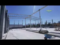 Soudé ou laminé à chaud, gare ferroviaire, entrepôt de botte en métal Q235 et Q345 structurel