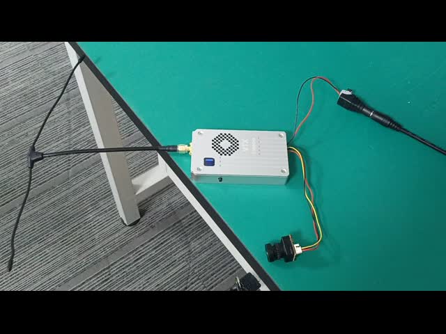 600M 5W 無線ビデオ送信機と受信機 ドローンデジタル送信のためのFPV VTX VRX