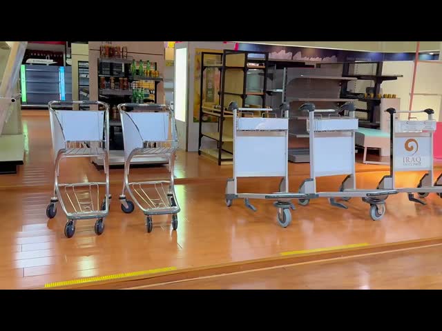 What is the thing that carries luggage at the airport?