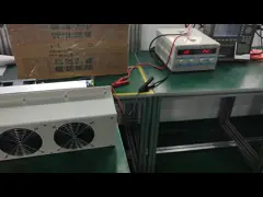 ATA250-24VDC Air to air thermoelectric Cooler Testing