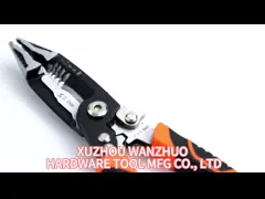 Precise Positioning HRC62 Multifunction Pliers Stripping Gripping Universal Wire Strippers