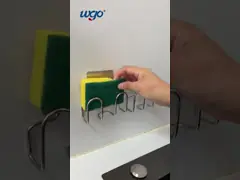 Self Adhesive Bath Accessories Sets , Mounted Kitchen Sink Sponge Holder