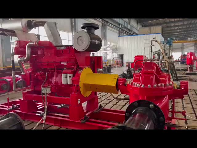 250 GPM Конечный насос для всасывания Пожарный насос для воды
