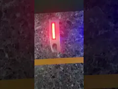 Half Moon Blue LED Color Solar Cat Eyes Road Stud For Improved Road Safety