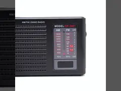 XIBOMAN DK-0908 Mini AM FM Stereo Receiver 45mm Digital Radio Speaker Compact and Portable Design