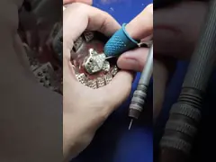 Paris Jewelry Brands 18K Gold Diamond Jewelry Geometric Floral Abstract Jewelry Manufacturer