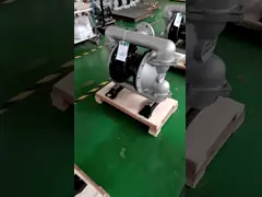 Bomba de diafragma de acero inoxidable