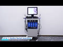 China 30LF Flow Skin Care Hydra Facial Machine With 6 Handpiece For Beauty Salon supplier