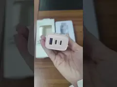 65W GaN Fast Charger With Inverter USB Type C Multiport Phone Power Adapter