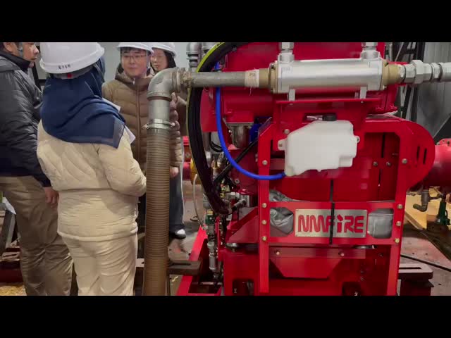 NMFIRE NM4-105 Motor diesel com bomba de incêndio