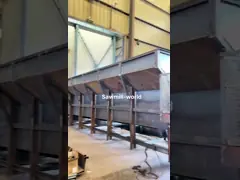 500mm Dia Wood Debarker Tree Bark Abisoliermaschinen-Hochleistungsein-walzen