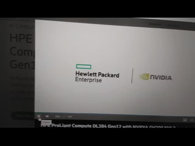 エンタープライズ HPE ProLiant Compute DL384 Gen12 NVIDIA GH200 NVL2 フリー・コンピューティング プライベート・クラウド・ラック マウント Gpu AI サーバー