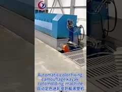 Özelleştirilebilir Kayak yapım makinesi Rock And Roll Rotomoulding Makineleri