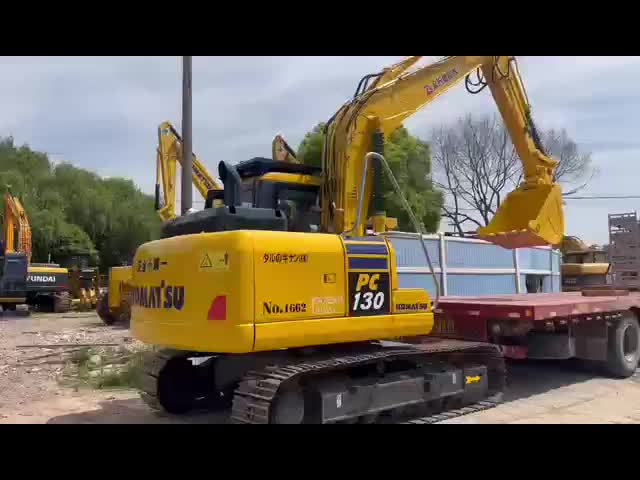 Original Japan Made Used Komatsu PC130-7 Excavator Secondhand Crawler Excavator For Sale