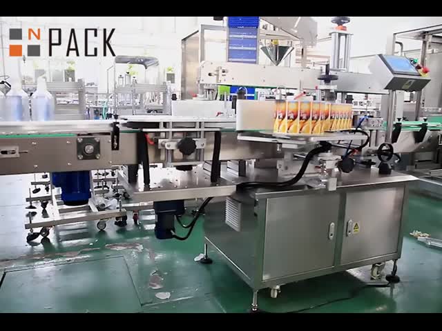 Автоматическая двухсторонняя квадратная плоская бутылочная маркировка