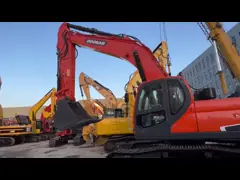 Repaint Color Used Doosan DX340LC-9C Crawler Excavator In Excellent Condition