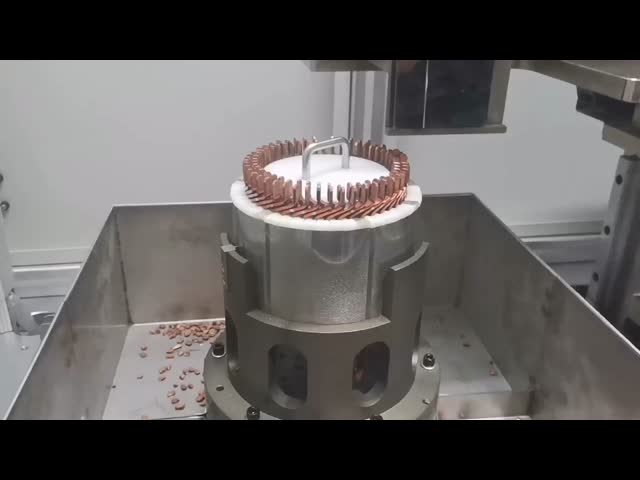 Bldcステータスモーター 切断コイルを作る機械 サーボ駆動