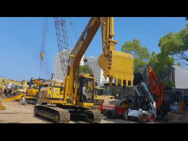 Original CAT 320B Second Hand Excavator , Caterpillar Used Crawler Digger 20 Ton With Caterpillar CAT 3066T Engine