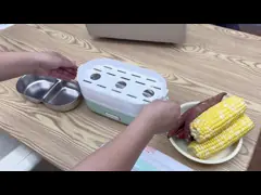Electric Double Tier Cooker Box With Vacuum Storage Accessories