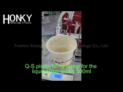 Rotary 40 BPM Ceramic Filling Pump For Paste Filling Machine