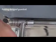 Hot sale Height Bath Bed Vehicle first Aid Hospital Medical Stainless Steel Hydraulic Shower